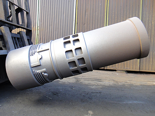 Cylinder liner for marine engine