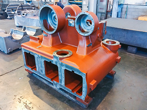 Gear box for compressor